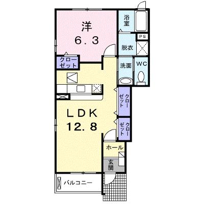 カンターヴィラ　Ａ 101【管理NO：1-014095001-01010】 ★家具家電は申し込み後に搬入しますの物件画像