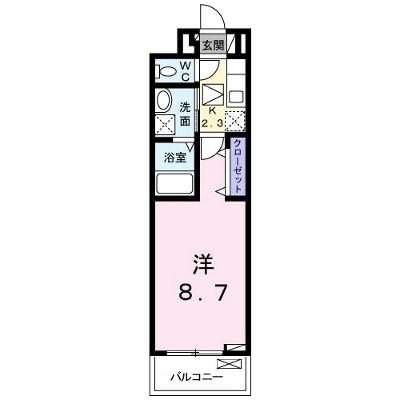 Ｙ’ｓアビタシオン青柳 102【管理NO：1-027383301-01020】 ★家具家電は申し込み後に搬入します★の物件画像