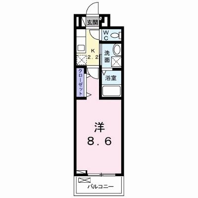 メゾン　ＴＯＺＥＮ 302【管理NO：1-026908701-03020】 ★家具家電は申し込み後に搬入しますの物件画像