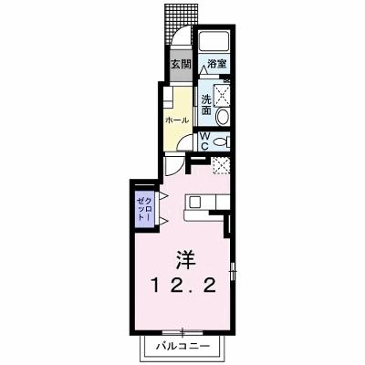 カーサビアンカ 101【管理NO：1-022675301-01010】 ★家具家電は申し込み後に搬入します★の物件画像