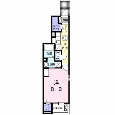アベリア 101【管理NO：1-026728701-01010】 ★家具家電は申し込み後に搬入しますの物件画像