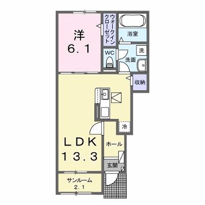 フェリス 102【管理NO：1-027703501-01020】 2026年08月中旬入居可能の物件画像