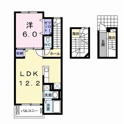 テ・ルサーマＣ 304【管理NO：1-020123101-03040】 ★家具家電は申し込み後に搬入します 2026年07月下旬入居可能の物件画像
