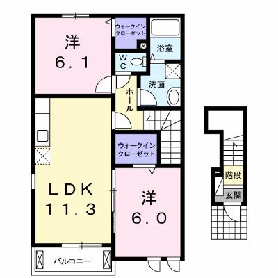 ボ・ヌール 201【管理NO：1-016877201-02010】 2026年07月中旬入居可能の物件画像