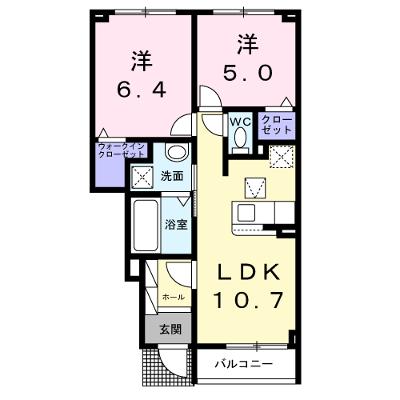 プレッソ高崎Ｆ 103【管理NO：1-027964706-01030】 ★家具家電は申し込み後に搬入しますの物件画像