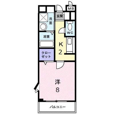 ラ・シャンス 106【管理NO：1-014283301-01060】 ★家具家電は申し込み後に搬入しますの物件画像