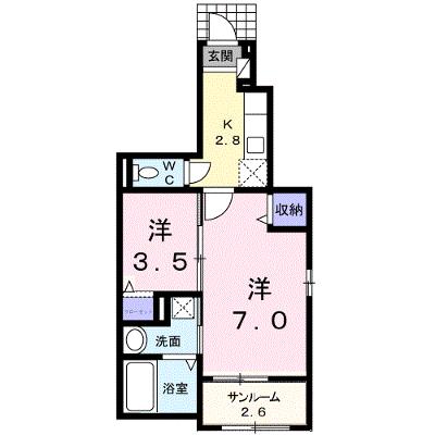 コンフォリアⅡ 101【管理NO：1-022898302-01010】 ★家具家電は申し込み後に搬入しますの物件画像