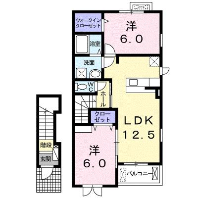 メゾン　ド　ルミエール　Ⅱ 203【管理NO：1-021055002-02030】 ★家具家電は申し込み後に搬入します★の物件画像