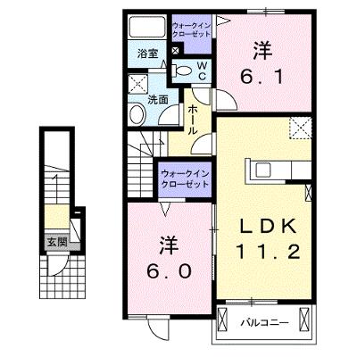 ボヌールメゾン・Ⅰ 202【管理NO：1-019918401-02020】 ★家具家電は申し込み後に搬入しますの物件画像