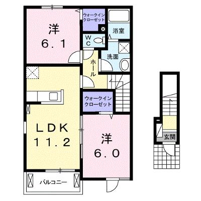 ウインズ　ガーデン 201【管理NO：1-019420701-02010】 ★家具家電は申し込み後に搬入します 2026年07月下旬入居可能の物件画像