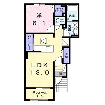 グレイス・コッティ 102【管理NO：1-019322701-01020】 ★家具家電は申し込み後に搬入しますの物件画像