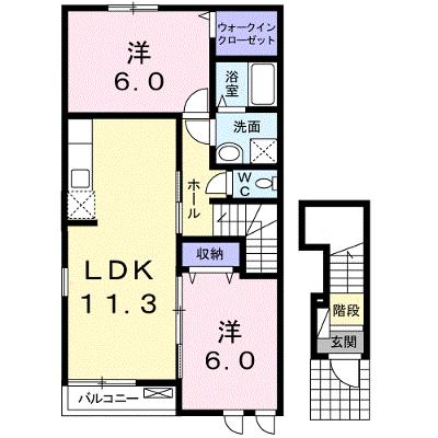フェアリー 201【管理NO：1-015963201-02010】 ★家具家電は申し込み後に搬入しますの物件画像