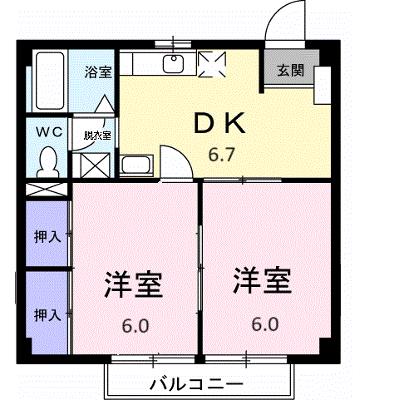テルサ中居Ｂ 101【管理NO：1-004265602-01010】 ★家具家電は申し込み後に搬入します★の物件画像