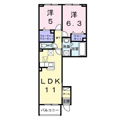 プラシードⅡ 104【管理NO：1-028630701-01040】 ★家具家電は申し込み後に搬入します 2026年10月上旬入居可能の物件画像