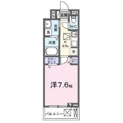 ヒカルサ熊谷サウス 103【管理NO：1-028423201-01030】 ★家具家電は申し込み後に搬入しますの物件画像