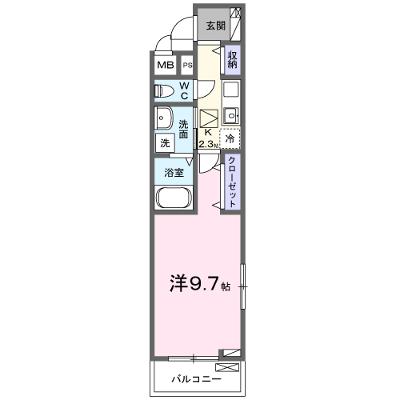 ヒカルサ熊谷サウス 101【管理NO：1-028423201-01010】 ★家具家電は申し込み後に搬入しますの物件画像