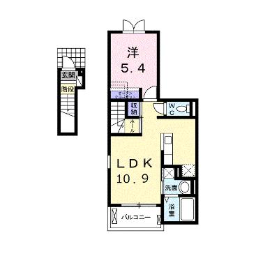 ディアコート　Ⅱ 206【管理NO：1-019156302-02060】 ★家具家電は申し込み後に搬入します 2026年08月中旬入居可能の物件画像