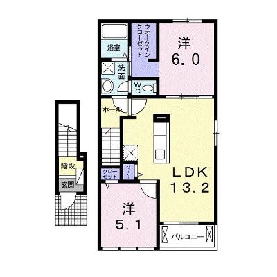 ディアコート　Ⅰ 204【管理NO：1-019156301-02040】 ★家具家電は申し込み後に搬入します 2026年07月下旬入居可能の物件画像