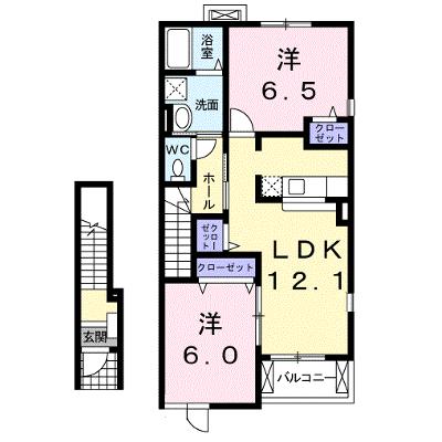 クラシオンＢ 204【管理NO：1-015855902-02040】 ★家具家電は申し込み後に搬入しますの物件画像