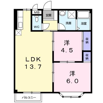 ヴェルメゾン小川 102【管理NO：1-006758201-01020】 ★家具家電は申し込み後に搬入します 2026年08月上旬入居可能の物件画像