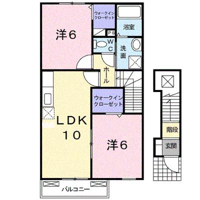 カーサプラシードＡ 202【管理NO：1-017118701-02020】 ★家具家電は申し込み後に搬入します 2026年08月上旬入居可能の物件画像