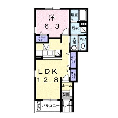 ベリー・フィールド 101【管理NO：1-014339501-01010】 ★家具家電は申し込み後に搬入しますの物件画像