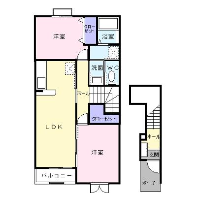 アルモニーヒルズＢ 202【管理NO：1-013303802-02020】 ★家具家電は申し込み後に搬入します 2026年07月中旬入居可能の物件画像