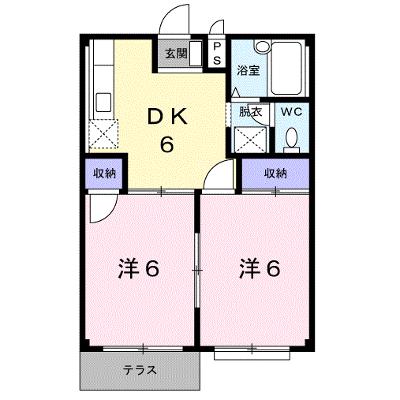 エルディム・福島Ｂ 102【管理NO：1-003146701-01020】 ★家具家電は申し込み後に搬入しますの物件画像