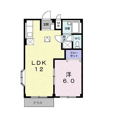 エルディム日向 106【管理NO：1-001667401-01060】 ★家具家電は申し込み後に搬入しますの物件画像