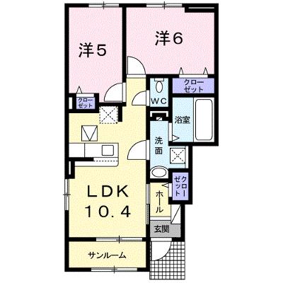 グレイス　Ⅲ 101【管理NO：1-027424003-01010】 ★家具家電は申し込み後に搬入します 2026年08月中旬入居可能の物件画像