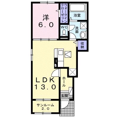 グリーン　プロムナード 101【管理NO：1-028430401-01010】 ★家具家電は申し込み後に搬入しますの物件画像