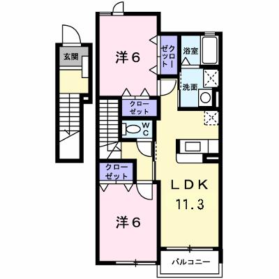 ブレッザ 204【管理NO：1-015723901-02040】 ★家具家電は申し込み後に搬入します★の物件画像