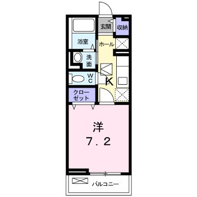 プラシード 102【管理NO：1-016715001-01020】 ★家具家電は申し込み後に搬入します 2026年08月中旬入居可能の物件画像