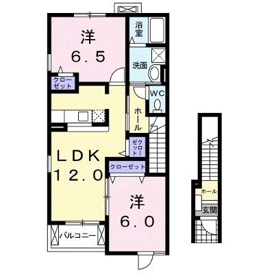 シャルム　ドミールＣ 201【管理NO：1-015168903-02010】 ★家具家電は申し込み後に搬入します 2026年07月下旬入居可能の物件画像