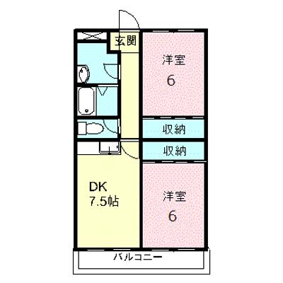 サンロイヤルマンション 205【管理NO：1-004023401-02050】 ★家具家電は申し込み後に搬入しますの物件画像