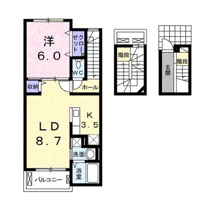 セレーノ 302【管理NO：1-022635301-03020】 ★家具家電は申し込み後に搬入します 2026年07月中旬入居可能の物件画像