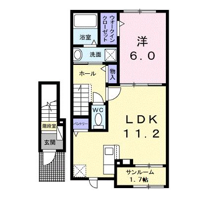アナベル 203【管理NO：1-027749801-02030】 ★家具家電は申し込み後に搬入しますの物件画像