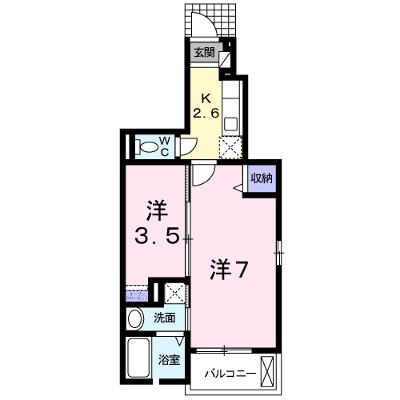 アイ　フリーデ 101【管理NO：1-017384501-01010】 ★家具家電は申し込み後に搬入しますの物件画像
