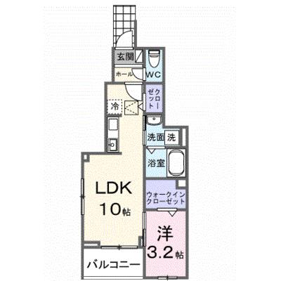 ブランルミエール 102【管理NO：1-028568501-01020】 ★家具家電は申し込み後に搬入しますの物件画像