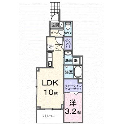 ヒカルサ狭山広瀬台ノース 104【管理NO：1-028496201-01040】 ★家具家電は申し込み後に搬入します 2026年09月下旬入居可能の物件画像