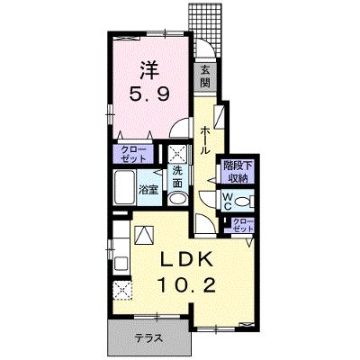 ル・シトロン 102【管理NO：1-018345301-01020】 ★家具家電は申し込み後に搬入します 2026年07月中旬入居可能の物件画像