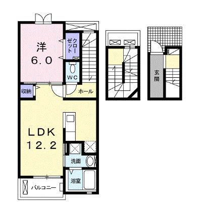 ローランド　ガーデン　Ⅰ 303【管理NO：1-017277201-03030】 ★家具家電は申し込み後に搬入します 2026年07月中旬入居可能の物件画像