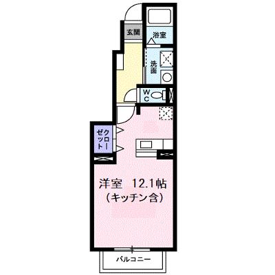 カルム・プロムナード 102【管理NO：1-017777901-01020】 ★家具家電は申し込み後に搬入します 2026年08月中旬入居可能の物件画像
