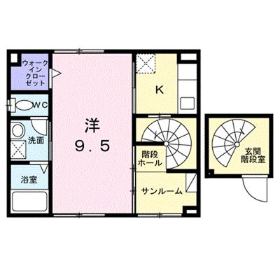 サンシャイン　ヴィラ 203【管理NO：1-028730701-02030】 ★家具家電は申し込み後に搬入します 2026年10月上旬入居可能の物件画像