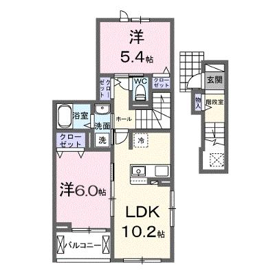 ヒカワヒルズ 201【管理NO：1-028688301-02010】 ★家具家電は申し込み後に搬入します★ ★2027年02月上旬入居可能★の物件画像