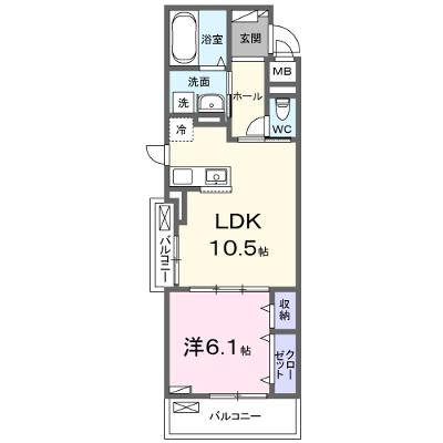 ルミナス　コート 204【管理NO：1-028673201-02040】 ★家具家電は申し込み後に搬入します 2026年11月上旬入居可能の物件画像
