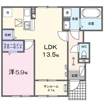 グラン　ヴェール 102【管理NO：1-028451101-01020】 ★家具家電は申し込み後に搬入します 2026年09月上旬入居可能の物件画像
