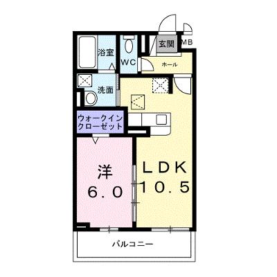 メゾンＳＧ 102【管理NO：1-028399301-01020】 ★家具家電は申し込み後に搬入します★の物件画像