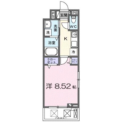 ル・ボワ 301【管理NO：1-028228101-03010】 ★家具家電は申し込み後に搬入します★の物件画像