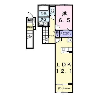 エリオス 205【管理NO：1-028224801-02050】 ★家具家電は申し込み後に搬入します 2026年09月上旬入居可能の物件画像